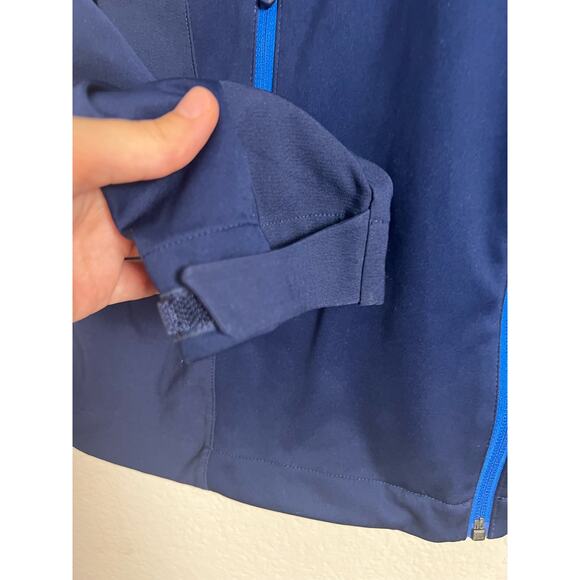 Marmot Gore Windstopper Navy Blue Zip Up Fleece Jacket Size M - Picture 7 of 8
